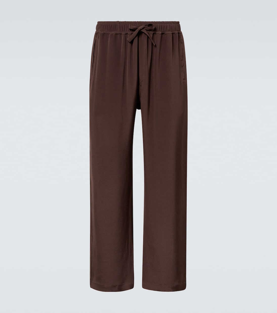 Широкие брюки из шелка Saman Amel, коричневый
Широкие брюки из шелка Saman Amel, коричневый