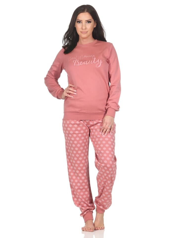 Пижама NORMANN Langarm Kuschel Interlock Langarm Tupfen Optik, цвет altrose
Пижама NORMANN Langarm Kuschel Interlock Langarm Tupfen Optik, цвет altrose