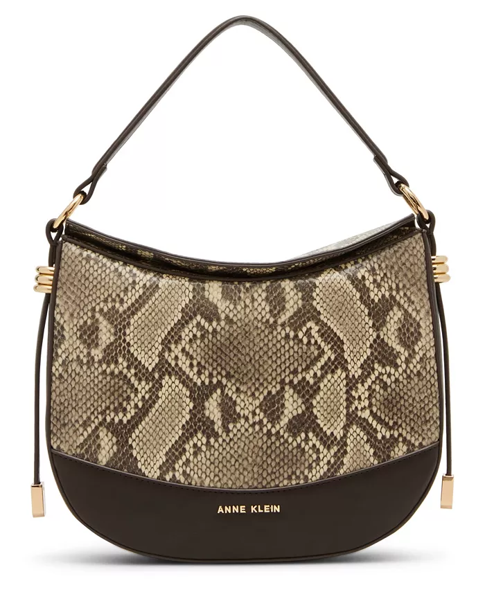 Маленькая сумка-хобо с трансформируемым ремешком Anne Klein, коричневый/бежевый
Маленькая сумка-хобо с трансформируемым ремешком Anne Klein, коричневый/бежевый