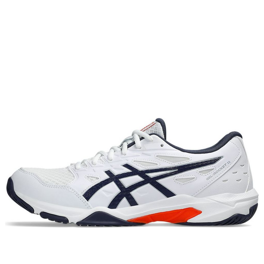 Кроссовки ASICS Gel-Rocket 11 'White Indigo Fog', белый 
Кроссовки ASICS Gel-Rocket 11 'White Indigo Fog', белый