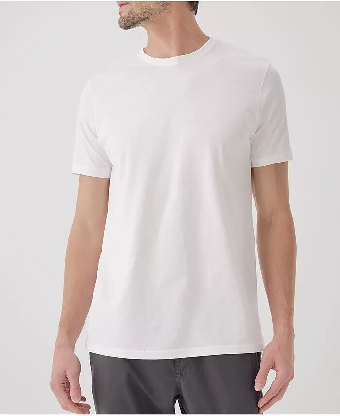 Мужская футболка из мягкого хлопка с круглым вырезом из органического хлопка Pact, белый
Мужская футболка из мягкого хлопка с круглым вырезом из органического хлопка Pact, белый