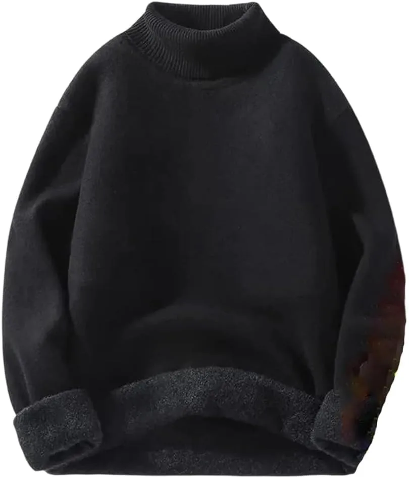 Мужской зимний водолазка свитер вязаный флис теплый с длинным рукавом
Мужской зимний водолазка свитер вязаный флис теплый с длинным рукавом