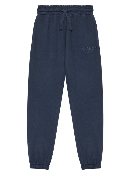Джоггеры regular fit L5YQ19 KAV34 Guess, синий 
Джоггеры regular fit L5YQ19 KAV34 Guess, синий