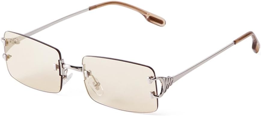 Солнцезащитные очки без оправы, прямоугольной формы, модные, популярные для женщин и мужчин, небольшие солнцезащитные очки для путешествий, защита от УФ-излучения UV400 MTZJH, C3
Солнцезащитные очки без оправы, прямоугольной формы, модные, популярные для женщин и мужчин, небольшие солнцезащитные очки для путешествий, защита от УФ-излучения UV400 MTZJH, C3