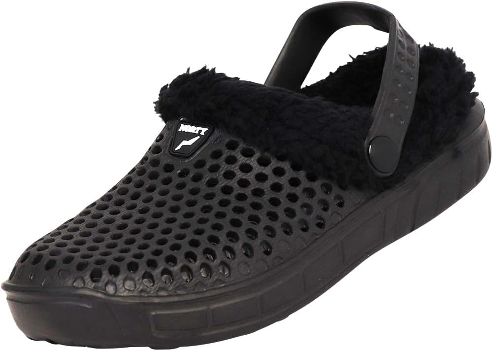 Детские унисекс сабо NORTY для мальчиков и девочек, удобные легкие садовые туфли из ЭВА с подкладкой из микрофлиса, черный
Детские унисекс сабо NORTY для мальчиков и девочек, удобные легкие садовые туфли из ЭВА с подкладкой из микрофлиса, черный