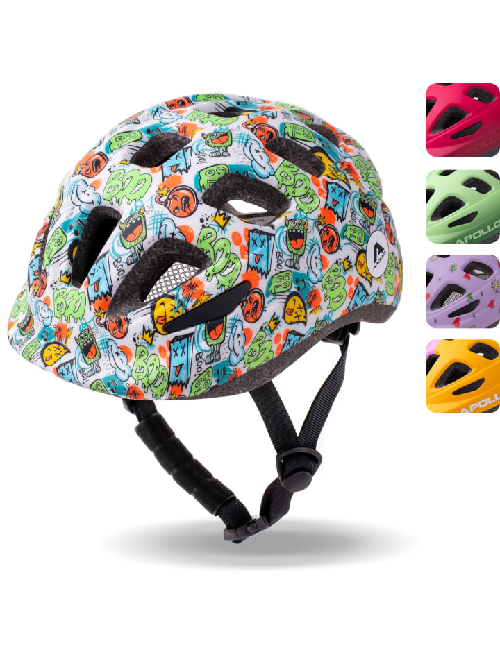 Apollo Детский велосипедный шлем "Kids Multisport Helmet" в стиле Monsta-Mania
Apollo Детский велосипедный шлем "Kids Multisport Helmet" в стиле Monsta-Mania