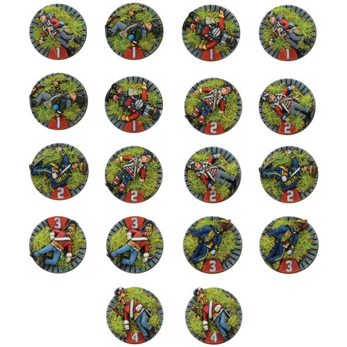 Миниатюра Warlord Games Black Powder Epic Battles: Waterloo - British Casualty Markers
Миниатюра Warlord Games Black Powder Epic Battles: Waterloo - British Casualty Markers
