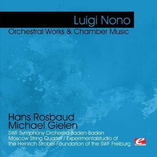CD диск Nono, Luigi: Nono: Orchestral Works & Chamber Music
CD диск Nono, Luigi: Nono: Orchestral Works & Chamber Music