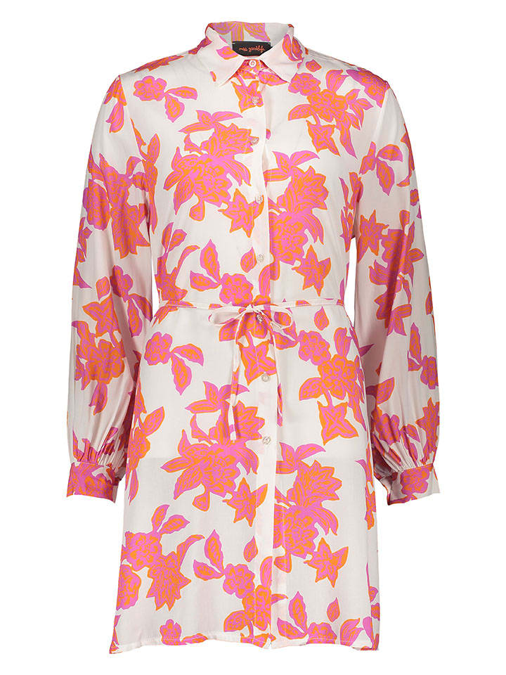Платье до колена miss goodlife, белый/розовый/оранжевый 
Платье до колена miss goodlife, белый/розовый/оранжевый