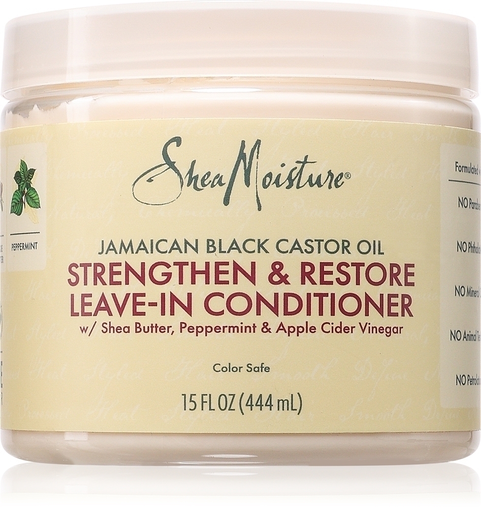 Ямайское черное касторовое масло укрепляет и восстанавливает несмываемый кондиционер для вьющихся волос Shea Moisture, 431 мл
Ямайское черное касторовое масло укрепляет и восстанавливает несмываемый кондиционер для вьющихся волос Shea Moisture, 431 мл