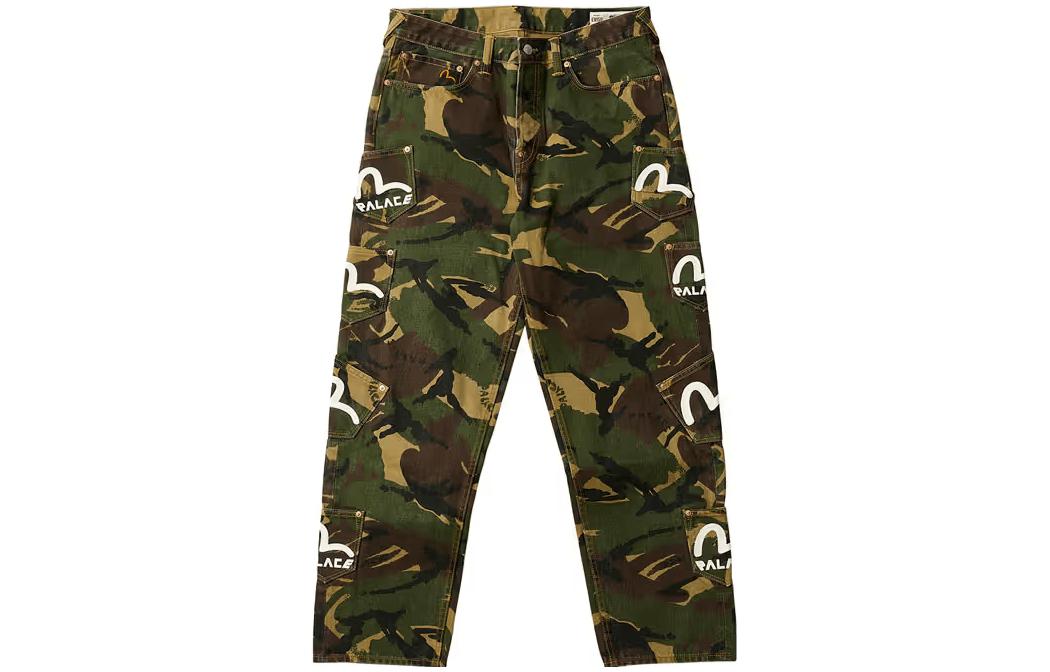 Футболка X Evisu Denim Jean PALACE, армейский зелёный
Футболка X Evisu Denim Jean PALACE, армейский зелёный