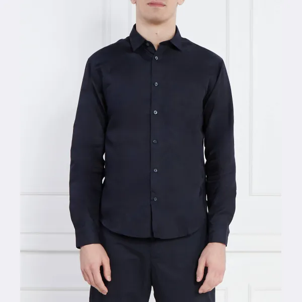 Рубашка стандартного кроя Armani Exchange, синий 
Рубашка стандартного кроя Armani Exchange, синий