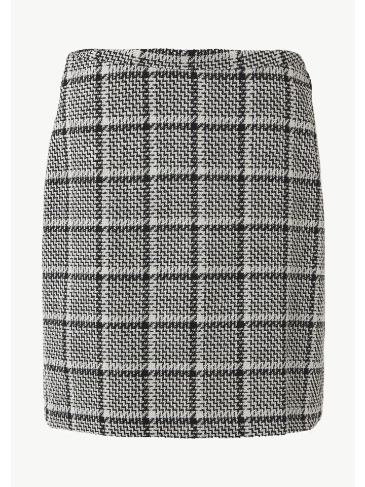 Мини-юбка comma Rock kurz, цвет Schwarz-weiß 
Мини-юбка comma Rock kurz, цвет Schwarz-weiß