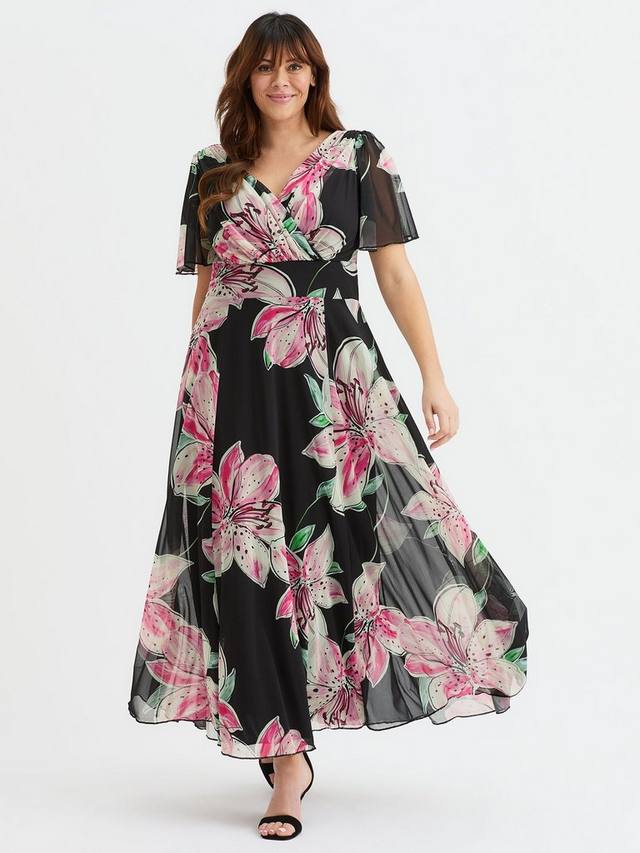 Платье макси Isabelle Floral с ангельскими рукавами Scarlett & Jo
Платье макси Isabelle Floral с ангельскими рукавами Scarlett & Jo