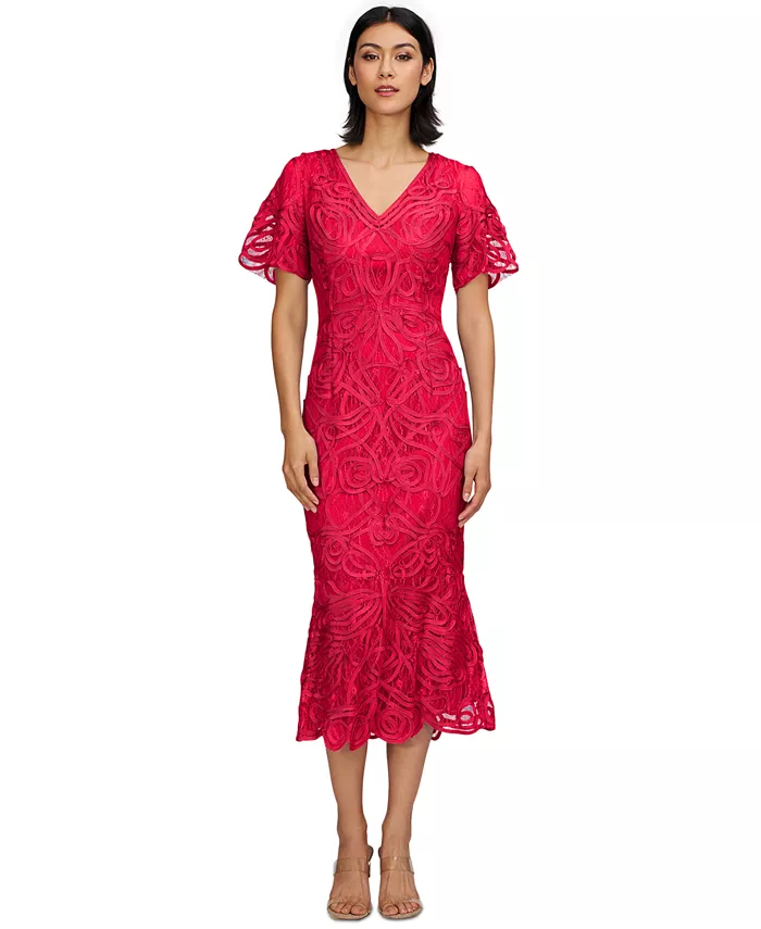 Женское вечернее платье миди Camilla Soutache JS Collections, розовый
Женское вечернее платье миди Camilla Soutache JS Collections, розовый