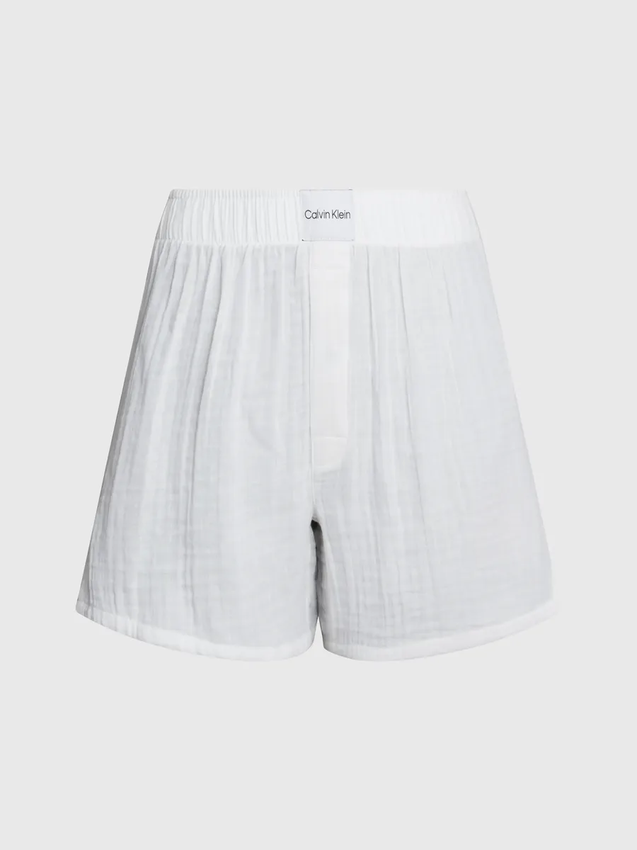 Шорты для сна Calvin Klein Underwear "BOXER SLIM", с фирменной этикеткой на поясе, белый
Шорты для сна Calvin Klein Underwear "BOXER SLIM", с фирменной этикеткой на поясе, белый