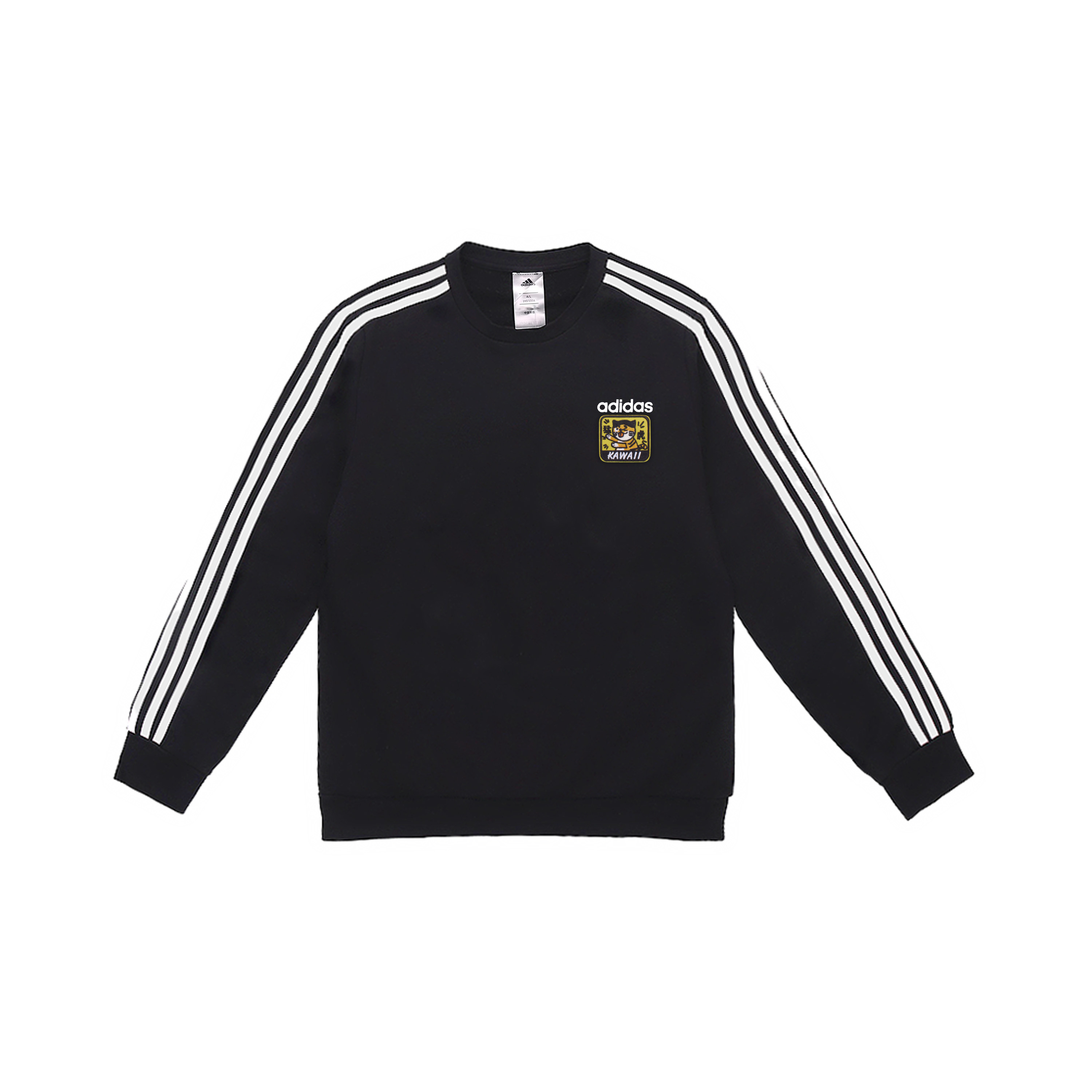 Свитшот мужской с 3 полосками Adidas, черный
Свитшот мужской с 3 полосками Adidas, черный