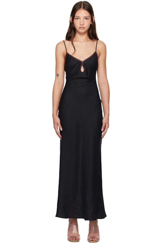 Черное платье-макси Ottilie с вырезом-замочной скважиной BEC + BRIDGE
Черное платье-макси Ottilie с вырезом-замочной скважиной BEC + BRIDGE