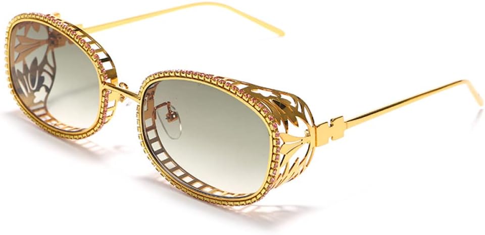 Блестящие солнцезащитные очки со стразами для женщин, овальные солнцезащитные очки с бриллиантами, полые металлические оправы с цветочным узором, очки-оправы generic, 3
Блестящие солнцезащитные очки со стразами для женщин, овальные солнцезащитные очки с бриллиантами, полые металлические оправы с цветочным узором, очки-оправы generic, 3