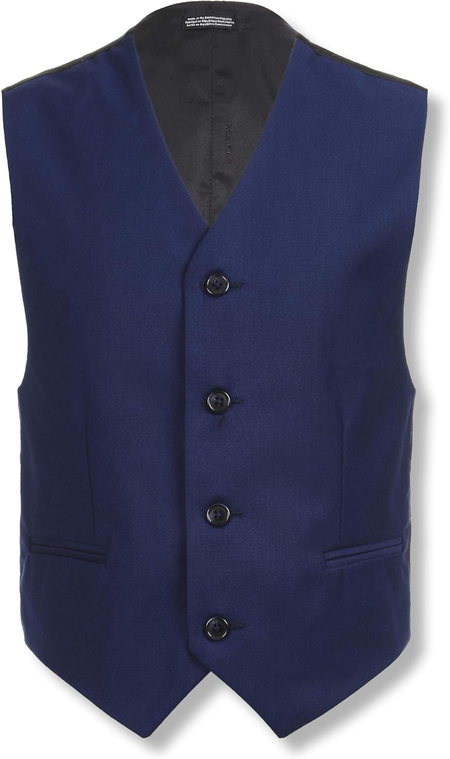 Строгий жилет Calvin Klein для мальчиков, приталенный крой, регулируемый ремешок сзади, однобортная застежка на 4 пуговицы и 2 прорезных кармана, Bright Blue
Строгий жилет Calvin Klein для мальчиков, приталенный крой, регулируемый ремешок сзади, однобортная застежка на 4 пуговицы и 2 прорезных кармана, Bright Blue