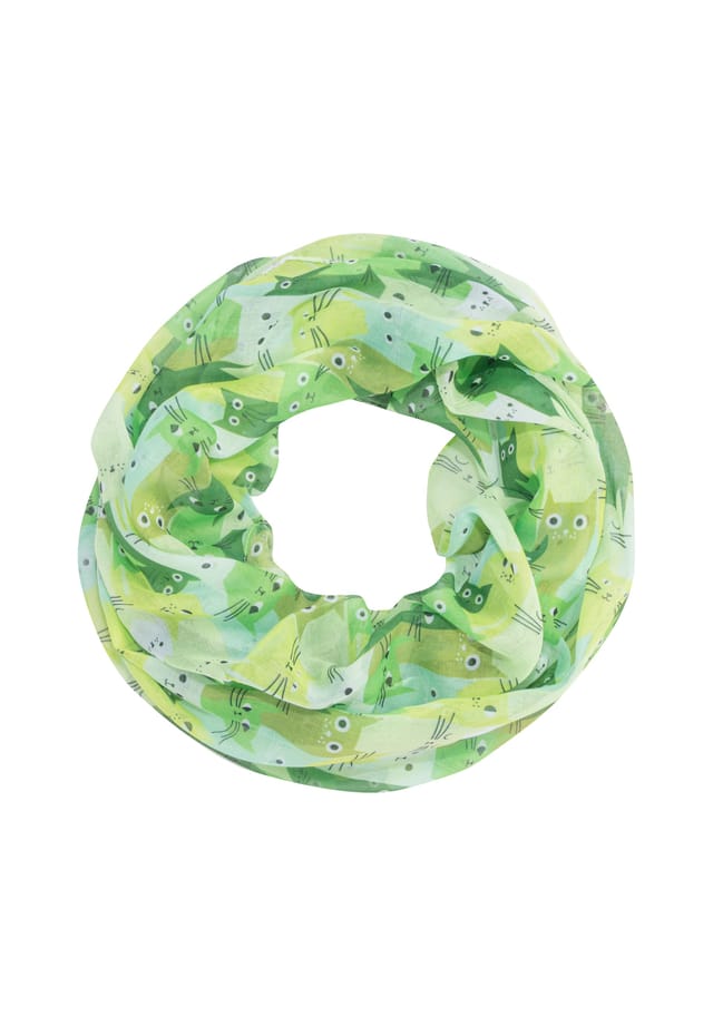 Шарф-Петля Молли-петля с рисунком кошки – легкая мягкая и воздушная Seasons Of April, зеленый
Шарф-Петля Молли-петля с рисунком кошки – легкая мягкая и воздушная Seasons Of April, зеленый