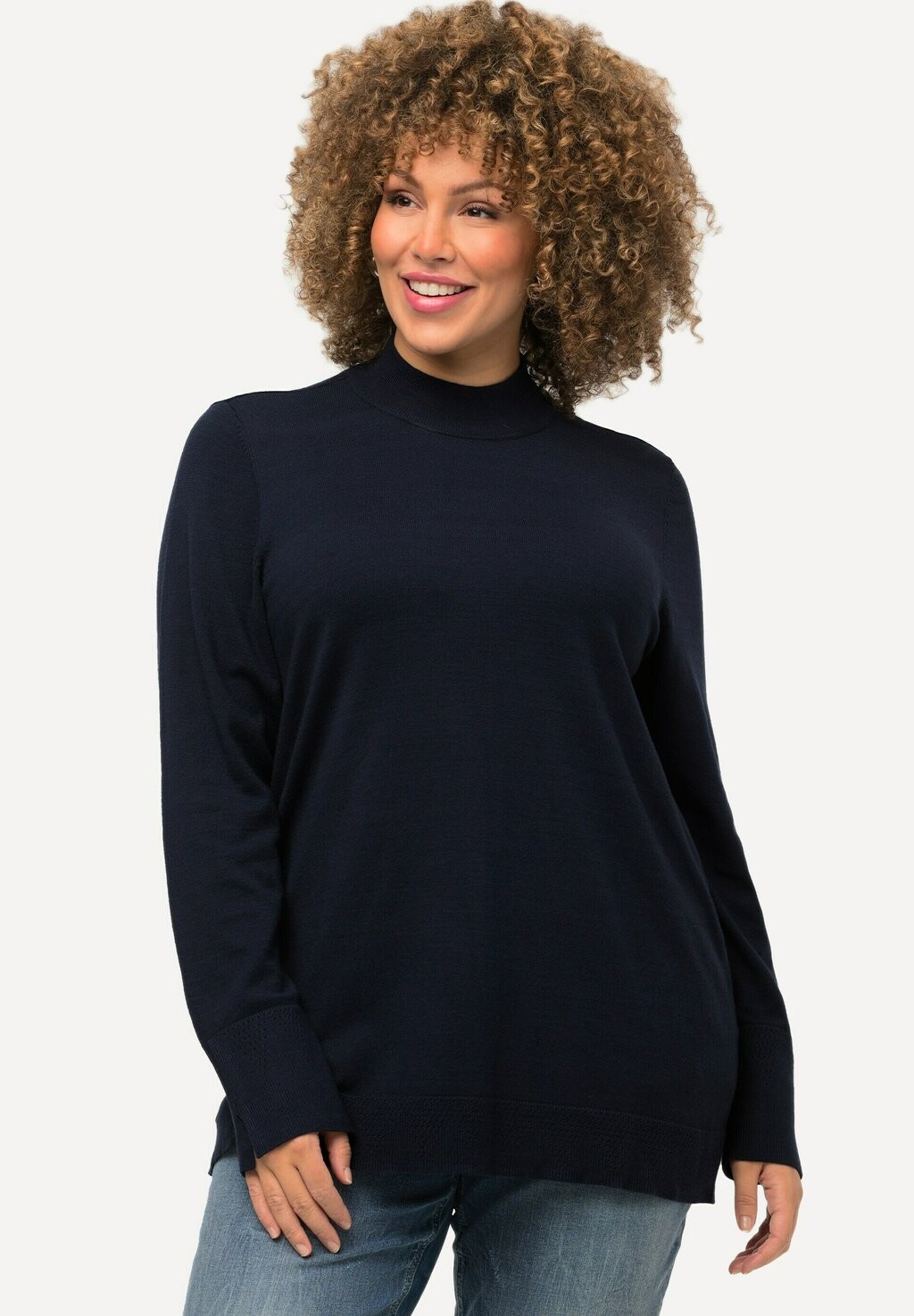 Свитер Stehkragen Langarm Ulla Popken, цвет marine
Свитер Stehkragen Langarm Ulla Popken, цвет marine