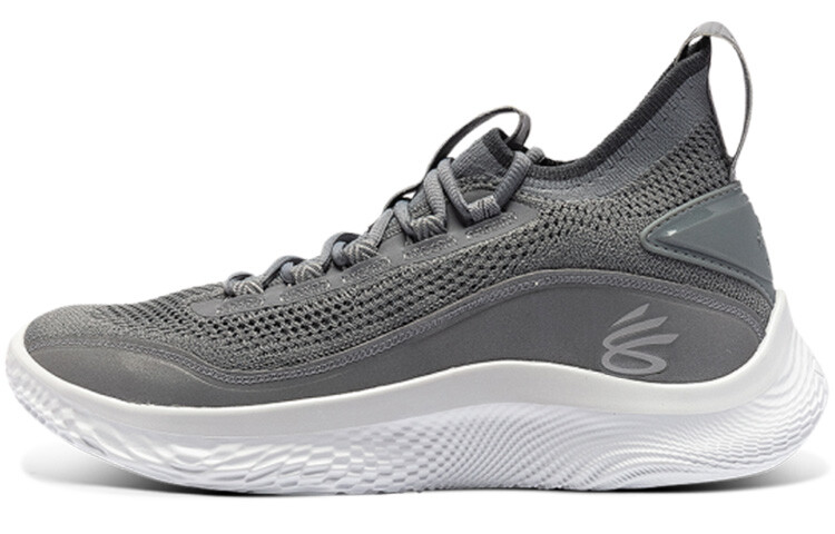 Кроссовки Under Armour Curry Flow 8, серый/белый
Кроссовки Under Armour Curry Flow 8, серый/белый