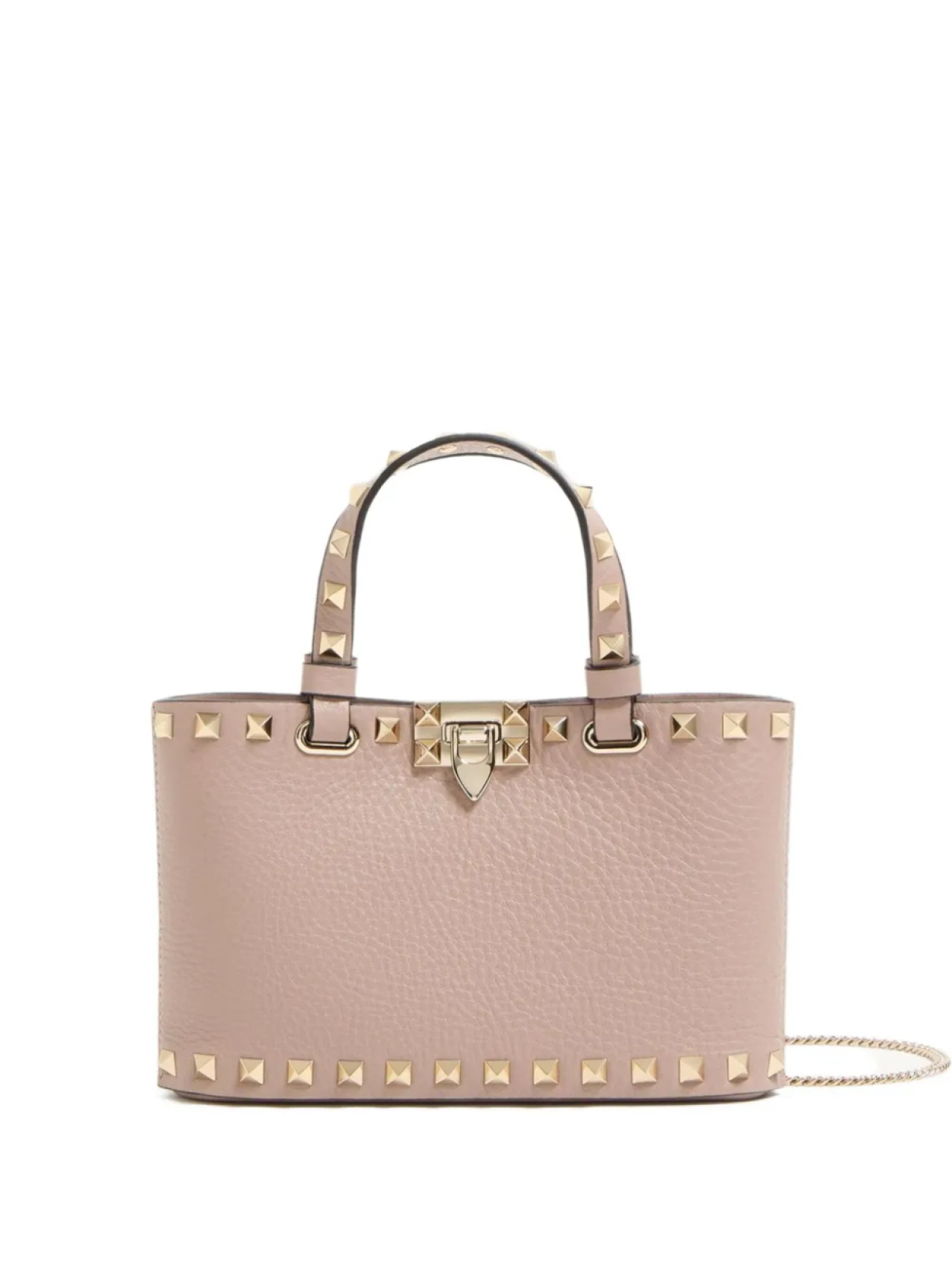 МИНИ-СУМКА ДЛЯ ПОКУПОК ROCKSTUD ИЗ ЗЕРНИСТОЙ ТЕЛЯЧЬЕЙ КОЖИ Valentino Garavani, нейтральный
МИНИ-СУМКА ДЛЯ ПОКУПОК ROCKSTUD ИЗ ЗЕРНИСТОЙ ТЕЛЯЧЬЕЙ КОЖИ Valentino Garavani, нейтральный