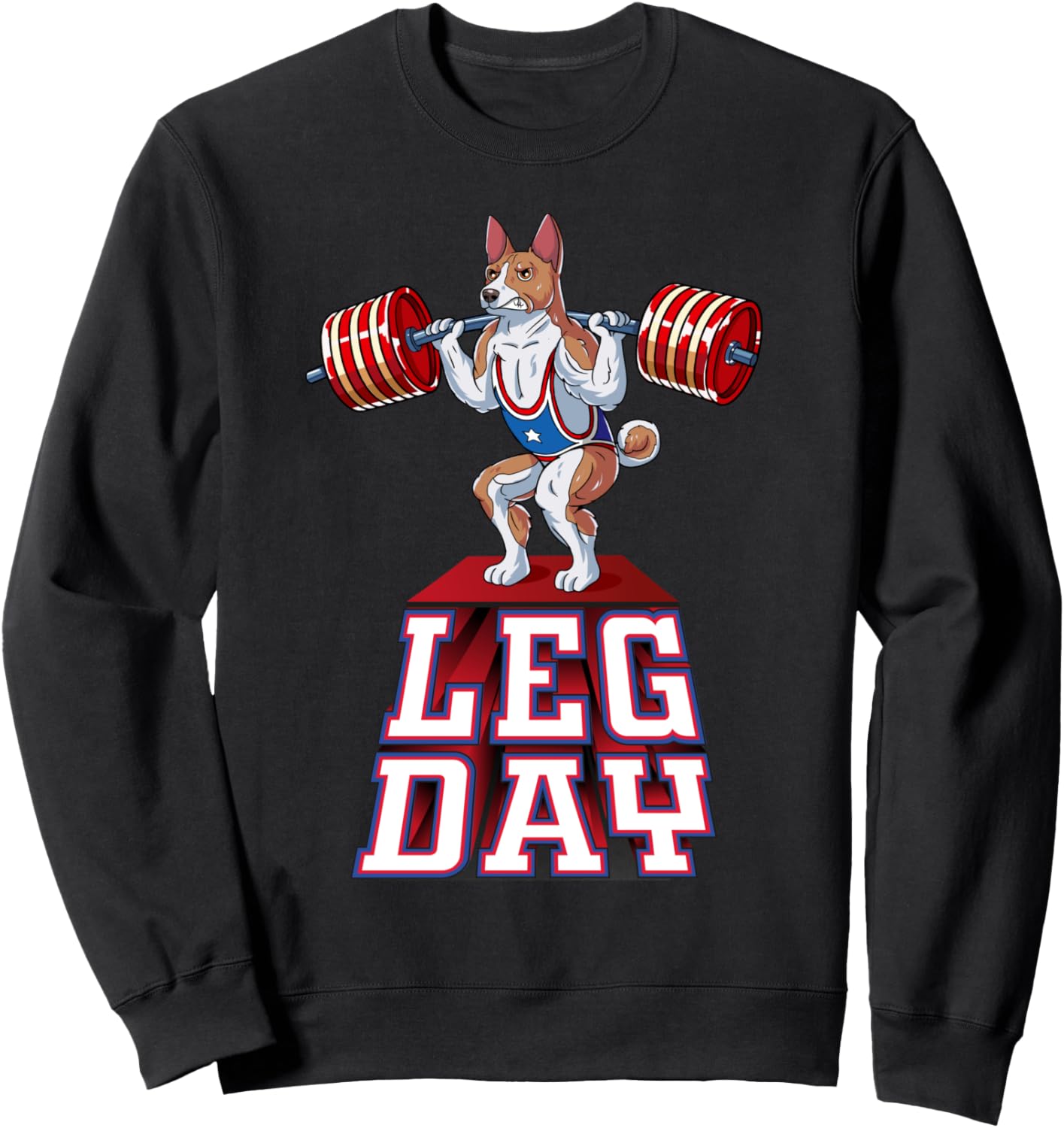 Лег Давас Сенге, приседания в спортзале, толстовка Check Out My Basenji Shirt, черный
Лег Давас Сенге, приседания в спортзале, толстовка Check Out My Basenji Shirt, черный