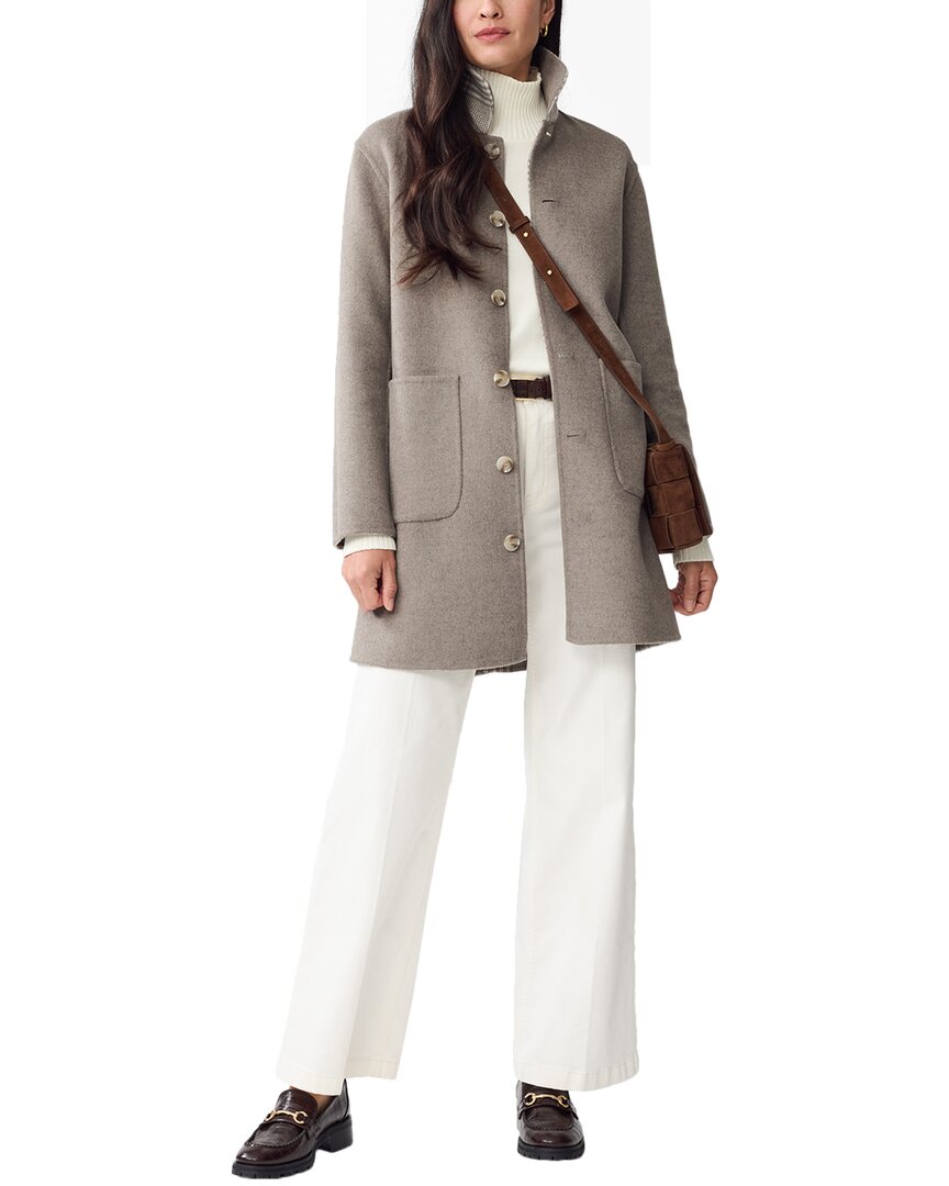 J.McLaughlin Frade Пальто из шерстяной смеси, белый
J.McLaughlin Frade Пальто из шерстяной смеси, белый