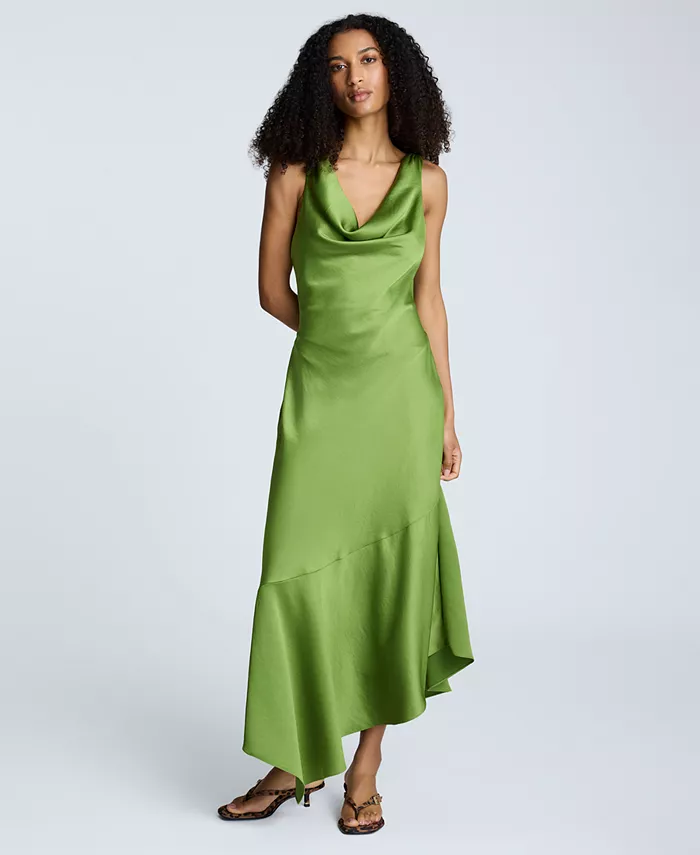 Женское платье с асимметричным подолом и воротником-хомутом Kenneth Cole, зеленый
Женское платье с асимметричным подолом и воротником-хомутом Kenneth Cole, зеленый