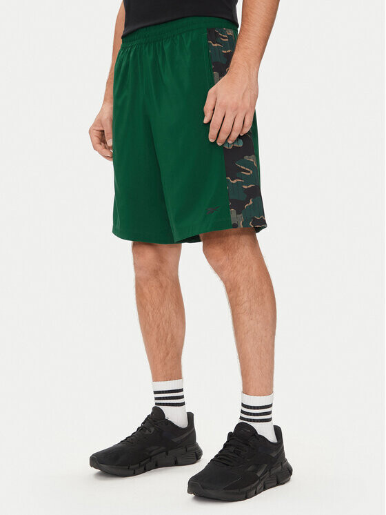 Спортивные шорты стандартного кроя Reebok, зеленый
Спортивные шорты стандартного кроя Reebok, зеленый