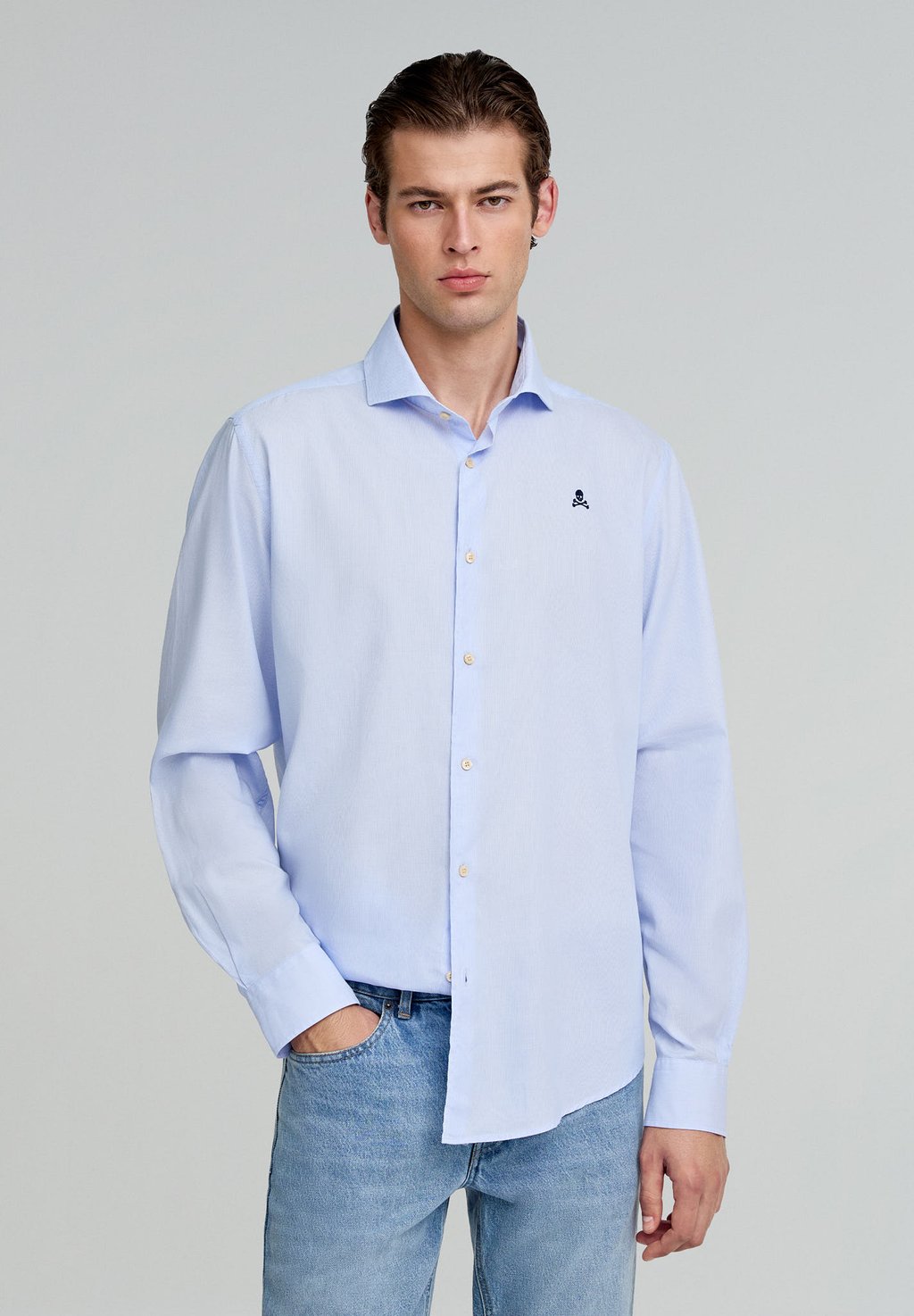 Классическая рубашка Shirt Scalpers, синий
Классическая рубашка Shirt Scalpers, синий