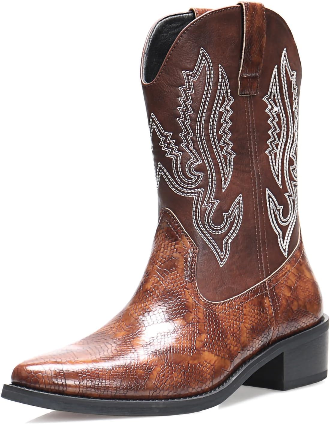 Мужские ковбойские сапоги в западном стиле из искусственной кожи с аппликацией и вышивкой, модные мужские сапоги с заостренным носком, сапоги рыцаря Generic, коричневый
Мужские ковбойские сапоги в западном стиле из искусственной кожи с аппликацией и вышивкой, модные мужские сапоги с заостренным носком, сапоги рыцаря Generic, коричневый