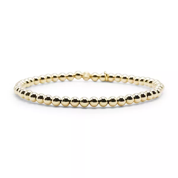 Не тускнеющий браслет с золотыми шариками диаметром 4 мм Bowood Lane, gold
Не тускнеющий браслет с золотыми шариками диаметром 4 мм Bowood Lane, gold