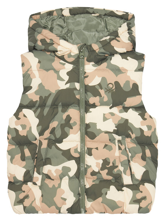 Жилет regular fit 2FORGJ00P United Colors Of Benetton, зеленый
Жилет regular fit 2FORGJ00P United Colors Of Benetton, зеленый