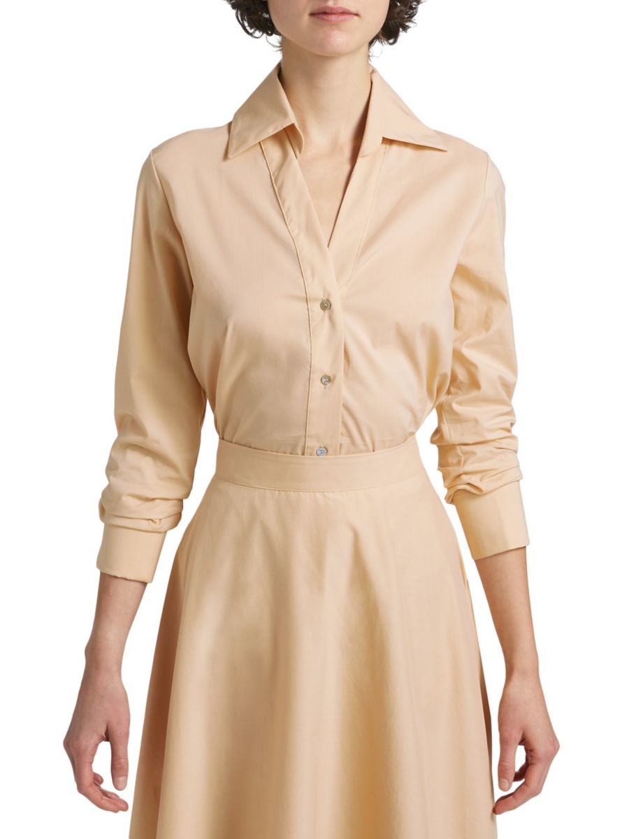 Рубашка Atena из хлопковой смеси с пуговицами спереди Chiara Boni La Petite Robe, цвет Desert
Рубашка Atena из хлопковой смеси с пуговицами спереди Chiara Boni La Petite Robe, цвет Desert