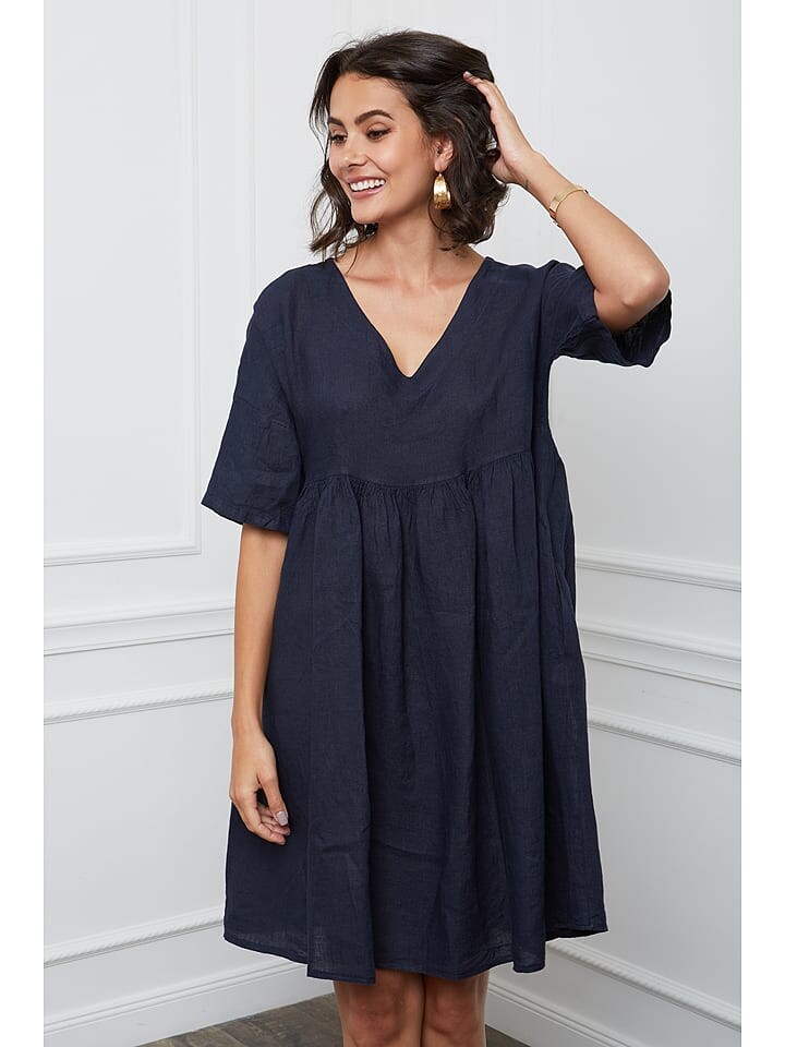 Короткое платье La Compagnie Du Lin Leinen Etsy, темно-синий
Короткое платье La Compagnie Du Lin Leinen Etsy, темно-синий