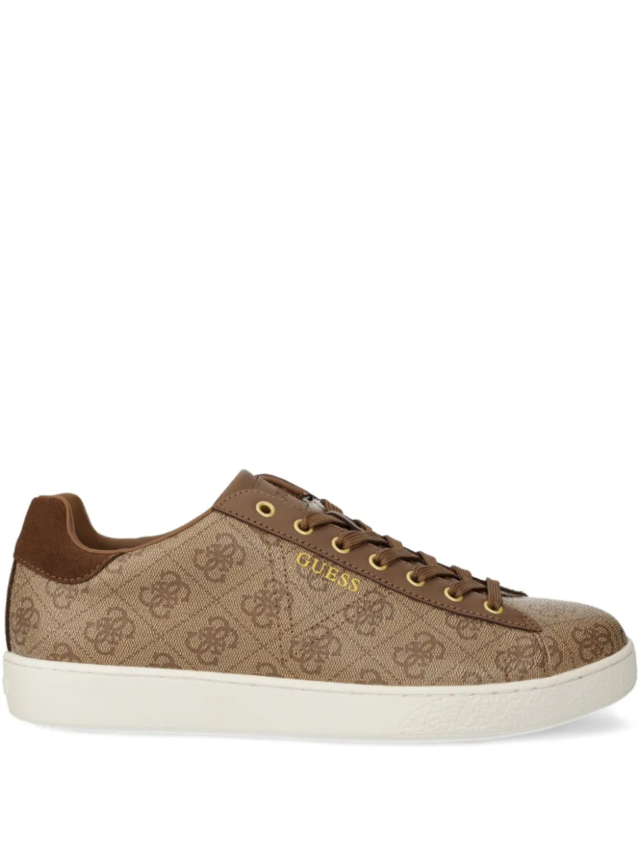 Кроссовки с монограммой Nola GUESS USA, коричневый
Кроссовки с монограммой Nola GUESS USA, коричневый