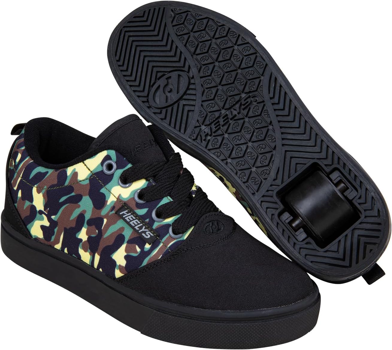 Детские роликовые кроссовки Heelys Pro 20 Prints (для малышей, детей постарше и взрослых), черный
Детские роликовые кроссовки Heelys Pro 20 Prints (для малышей, детей постарше и взрослых), черный