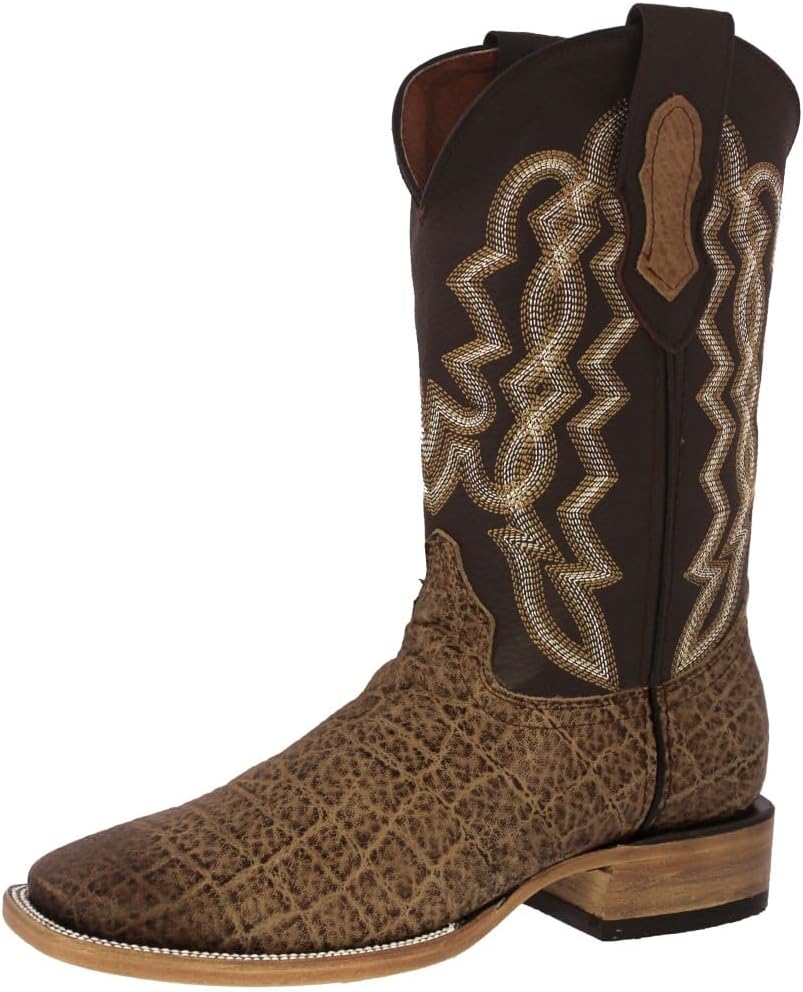 Мужские ковбойские сапоги Texas Legacy с сандальной подошвой, западный стиль, из кожи с тиснением под слона, квадратный носок, Sand
Мужские ковбойские сапоги Texas Legacy с сандальной подошвой, западный стиль, из кожи с тиснением под слона, квадратный носок, Sand