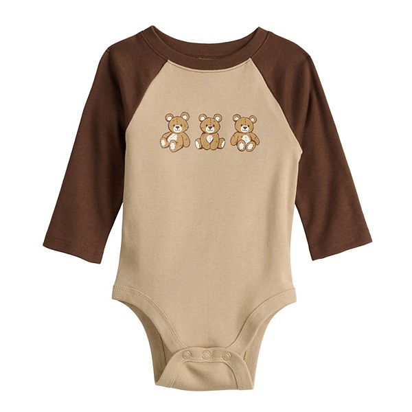 Боди с длинным рукавом и принтом медвежонка для девочки Jumping Beans
Боди с длинным рукавом и принтом медвежонка для девочки Jumping Beans