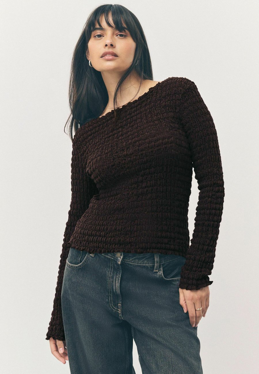 Топ Next Long sleeved top, Chocolate Brown/Brown
Топ Next Long sleeved top, Chocolate Brown/Brown