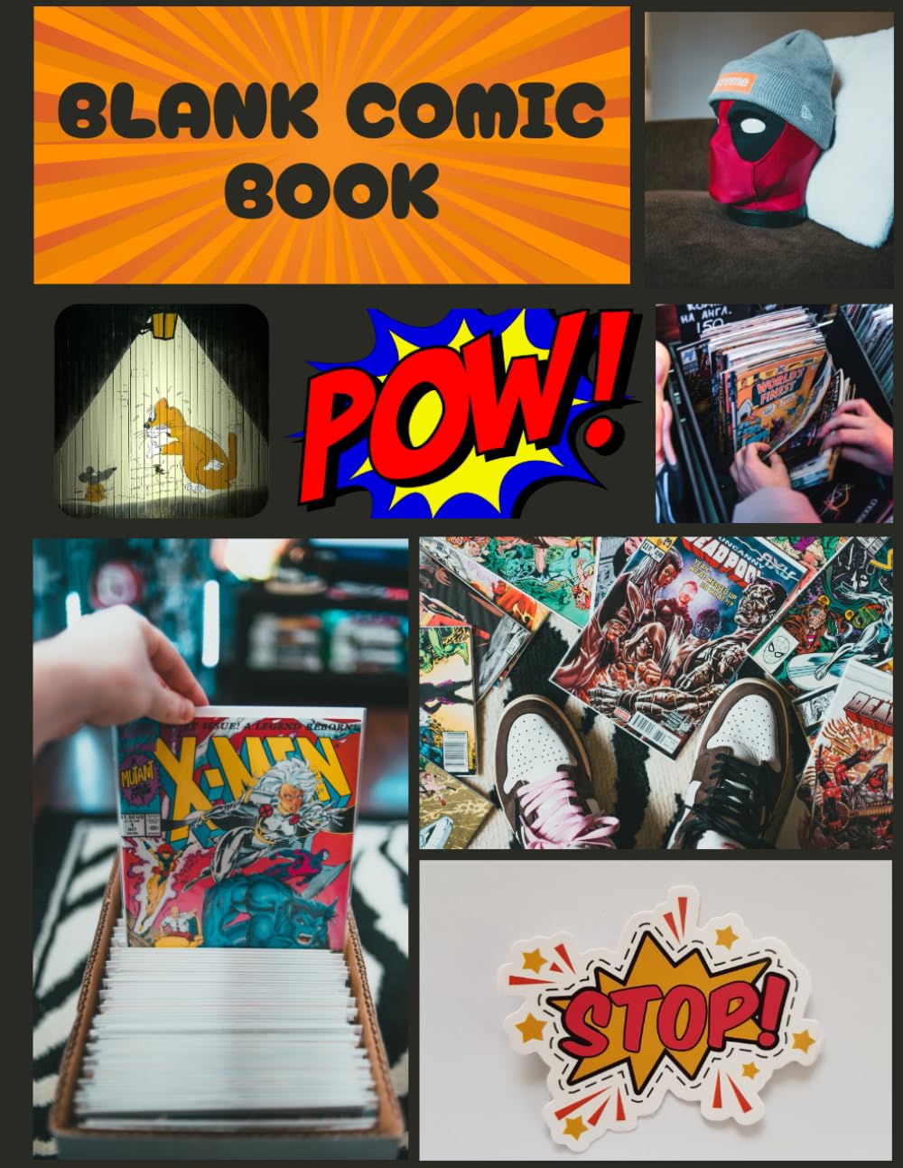 Blank comic book: Create your own comic book (Independently published)
Blank comic book: Create your own comic book (Independently published)
