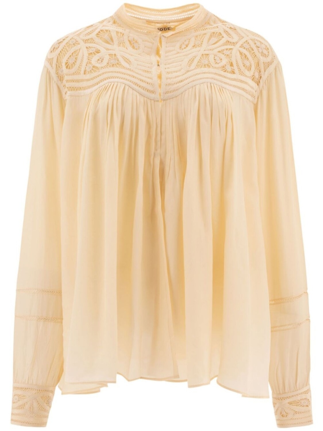 Вышитая блузка BODE, нейтральный цвет
Вышитая блузка BODE, нейтральный цвет