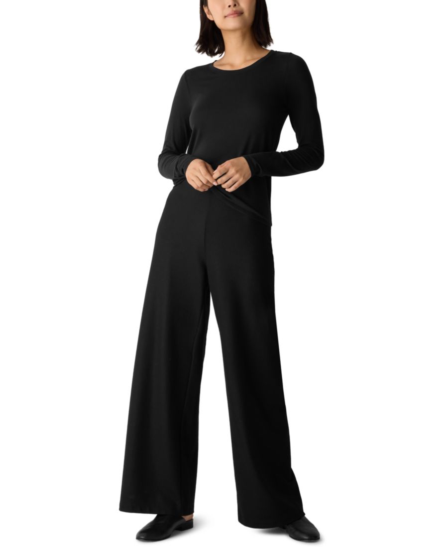 Женские брюки с широкими штанинами, стандартного и большого размера Eileen Fisher, Black
Женские брюки с широкими штанинами, стандартного и большого размера Eileen Fisher, Black