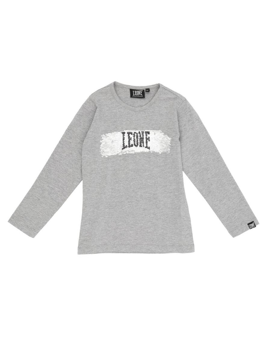 LEONE 1947 APPAREL Футболка Leone для девочек с длинными рукавами и пайетками Super Grey
LEONE 1947 APPAREL Футболка Leone для девочек с длинными рукавами и пайетками Super Grey