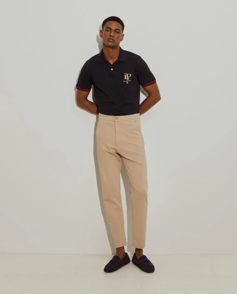 Мужское поло из пике с приталенным кроем - Конная капсула Lion of Porches, черный
Мужское поло из пике с приталенным кроем - Конная капсула Lion of Porches, черный