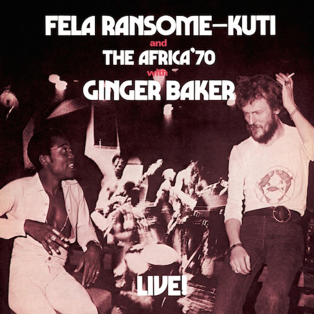 Виниловая пластинка LP Fela Live With Ginger Baker - Fela Kuti
Виниловая пластинка LP Fela Live With Ginger Baker - Fela Kuti