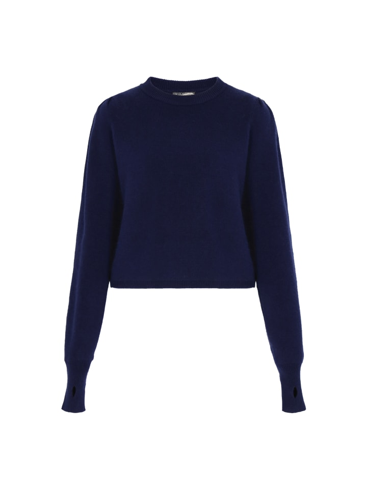 Женский свитер темно-синего цвета DreiMaster Vintage
Женский свитер темно-синего цвета DreiMaster Vintage